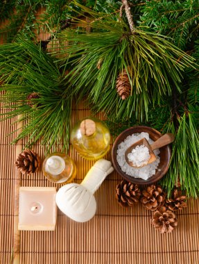 Kaplıca tedavisi ile Noel süsleri mat