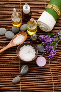 Güzel spa kompozisyon mat
