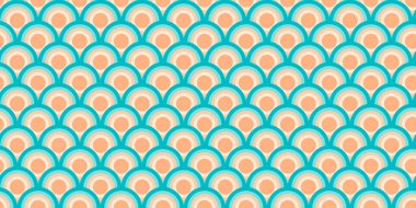 Soyut geometrik dikişsiz desen. Çağdaş tarz. Modern tasarım