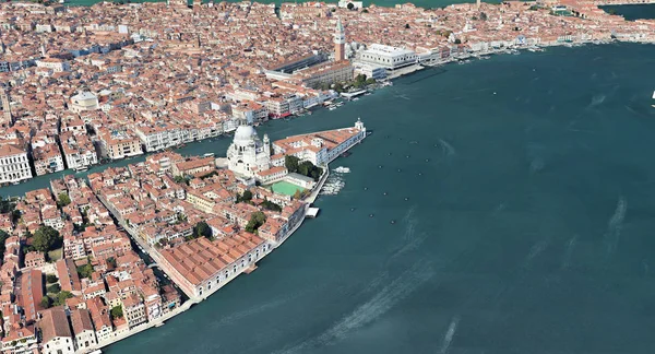 Venecia Italia desde la altitud del quadrocopter, Gran Canal, 2019 en 3D — Foto de Stock