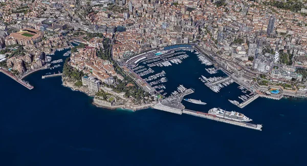 Monaco Monte Carlo en pahalı şehir öğleden sonra 3 d yükseklikte