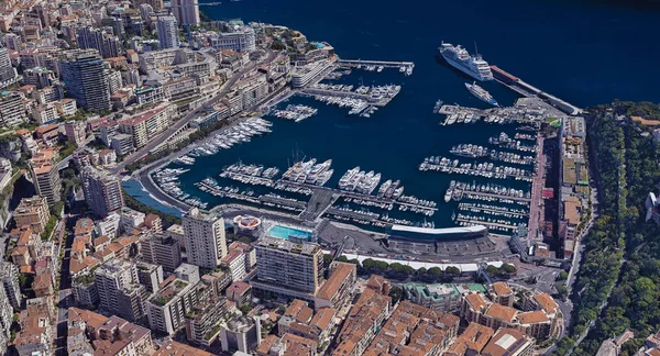 Monaco Monte Carlo en pahalı şehir öğleden sonra 3 d yükseklikte