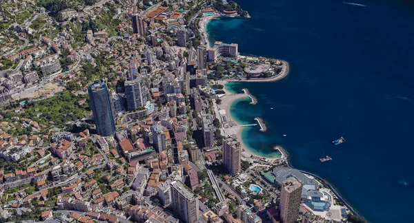 Monaco Monte Carlo en pahalı şehir öğleden sonra 3 d yükseklikte
