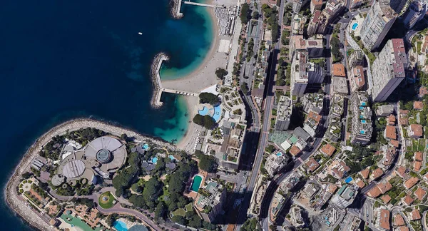 Most Expensive City Monaco Monte Carlo Noon Height — Stock Photo, Image