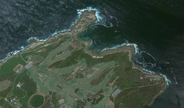 Costa de la ciudad australiana de Sydney, desde la vista de un pájaro —  Fotos de Stock