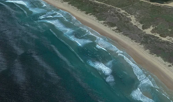 Costa de la ciudad australiana de Sydney, desde la vista de un pájaro —  Fotos de Stock