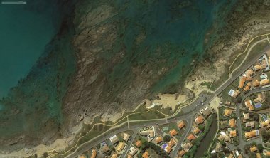 bir kuş bakışı Bretigny-sur-Orge sahil, sokaklar ve altyapı 2019