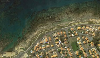 bir kuş bakışı Bretigny-sur-Orge sahil, sokaklar ve altyapı 2019