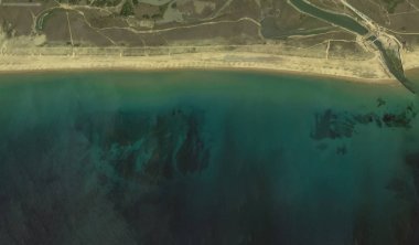 bir kuş bakışı Bretigny-sur-Orge sahil, sokaklar ve altyapı 2019