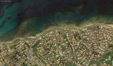 bir kuş bakışı Bretigny-sur-Orge sahil, sokaklar ve altyapı 2019