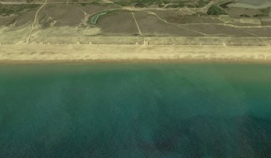 bir kuş bakışı Bretigny-sur-Orge sahil, sokaklar ve altyapı 2019