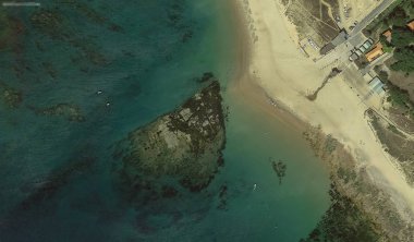 bir kuş bakışı Bretigny-sur-Orge sahil, sokaklar ve altyapı 2019