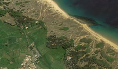 bir kuş bakışı Bretigny-sur-Orge sahil, sokaklar ve altyapı 2019