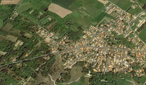 bir kuş bakışı Bretigny-sur-Orge sahil, sokaklar ve altyapı 2019