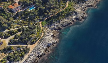 Bir kuşun gözünden cote d'azur güzel