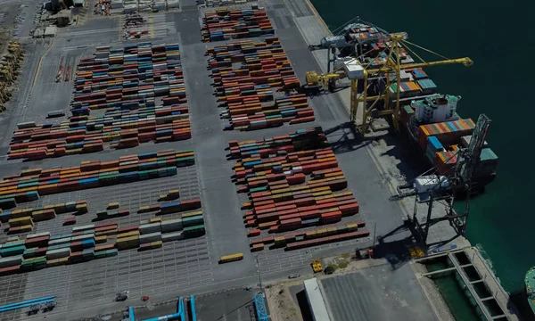 Puerto de carga de Adelaida, Australia, en el Golfo de San Vicente — Foto de Stock