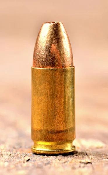특별 한 경찰 할로우 포인트 확대 총알의 매크로 — 스톡 사진