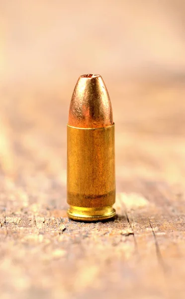 특별 한 경찰 할로우 포인트 확대 총알의 세부 사항 — 스톡 사진