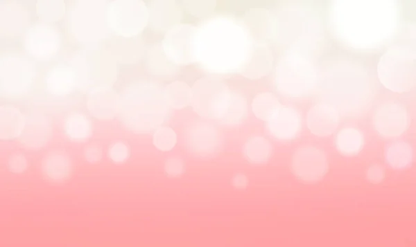 Pembe bokeh arka plan. Sosyal medya reklamları için duvar kağıdı. Romantik tarz. Sevgililer ve kadınlar günü konsepti. Vektör