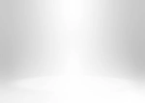 Серый Белый Фон Абстрактный Серебряный Фон Градиент Пустой Комнаты Студии — стоковый вектор