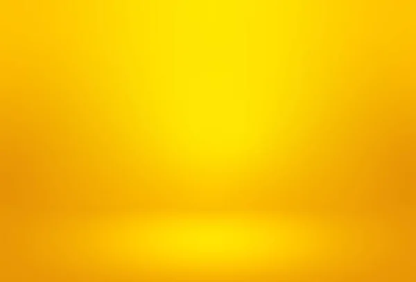 Оранжевая Золотая Желтая Пустая Комната Студия Используемая Качестве Фона Шаблон — стоковый вектор