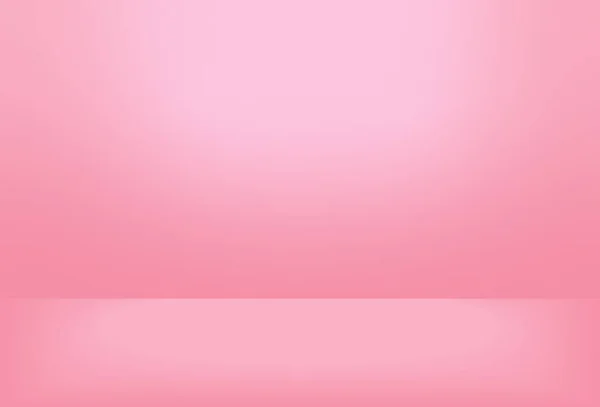 Gradiente Estudio Habitación Vacía Rosa Utilizado Para Fondo Mostrar Sus — Vector de stock