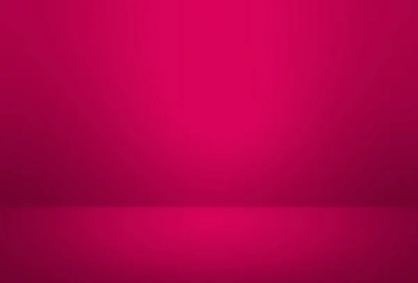 Розовая Пустая Комната Студия Используемая Фона Показа Продукции Вектор — стоковый вектор