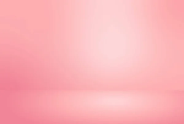 Gradiente Estudio Habitación Vacía Rosa Utilizado Para Fondo Mostrar Sus — Vector de stock