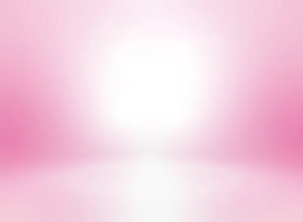 Gradiente Estudio Habitación Vacía Rosa Utilizado Para Fondo Mostrar Sus — Vector de stock