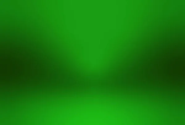 Зелений Градієнт Порожньої Кімнати Використовується Фону Показу Ваших Продуктів Vector — стоковий вектор