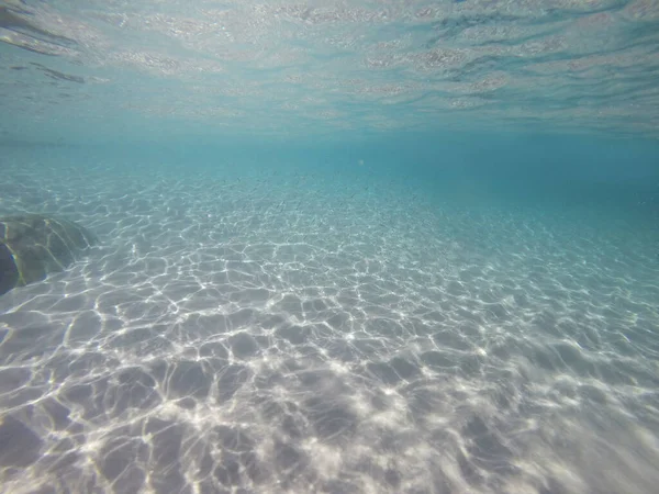 Beautiful Tranquil Underwater Scene Copy Space — Stock Photo, Image