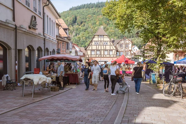 Neckargemünd September 2020 Regionaler Herbstmarkt Mit Regionalen Produkten — Stockfoto