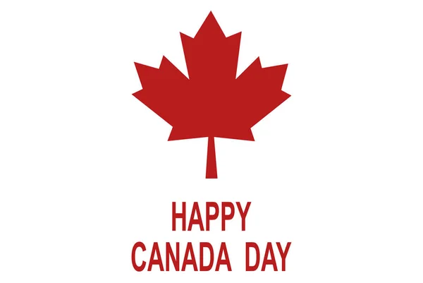 Happy Canada Day Illustration — Stock Photo, Image