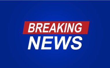 Son dakika haberleri. Flaş haber modern konsept çizimi