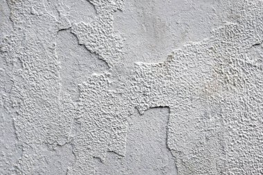 Doku duvarı, gri renk. Pankart için yatay arkaplan, kopyalama alanı olan poster. Soyut zemin. Eko tasarımı için tek renkli şablon