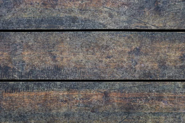 Old Shabby Wooden Planks Horizontal Dried Boards Template Background Banner — Stock Photo, Image