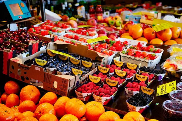 Berlin Allemagne Mai 2020 Stand Marché Avec Diverses Variétés Colorées — Photo