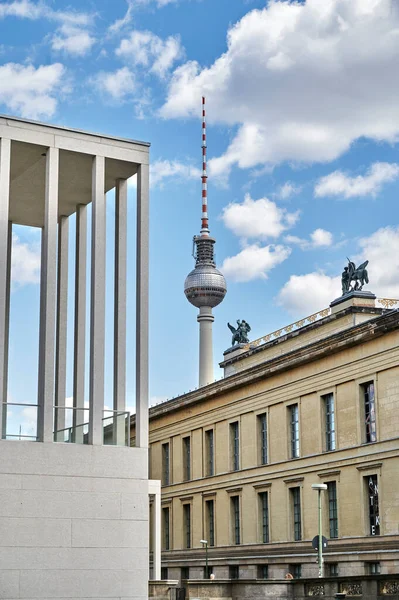 Berlijn Duitsland April 2020 Moderne Entree Van Het Museum Island — Stockfoto