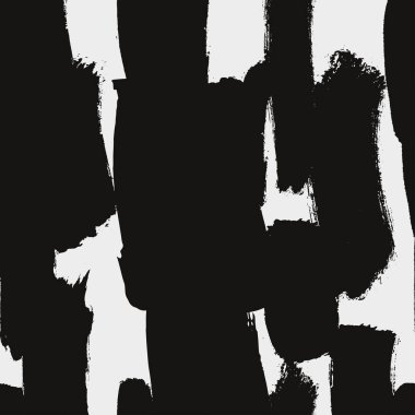 Fırça darbeleriyle kusursuz vektör deseni.