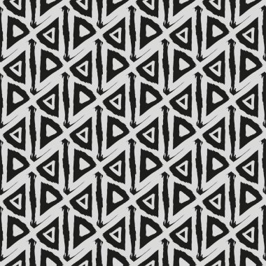 Fırça darbesi şekilli kusursuz vektör deseni.