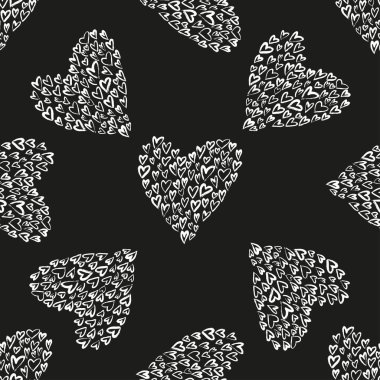 Kalpli kusursuz vektör deseni.