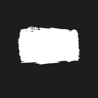 Fırça darbesi pankartı.