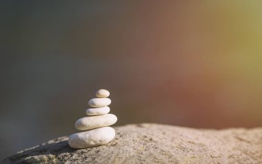 taş kule. Zen taşlar