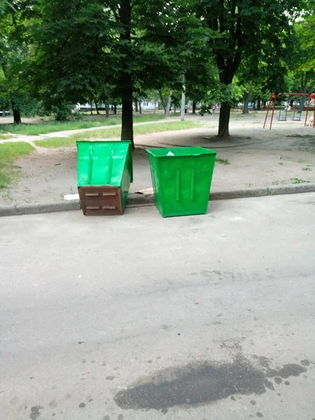 Tanto Nuestro Alrededor Ciudad Los Coches Asfalto Los Postes Los — Foto de Stock