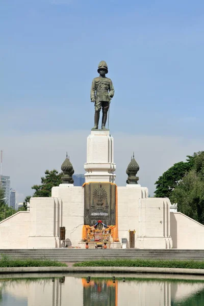 Monument King Rama Dans Parc Lunpini Bangkok Thaïlande — Photo