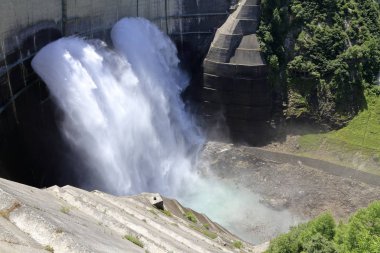 Kurobe baraj: Toyama, Japan deşarj