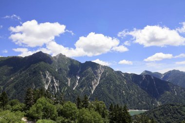 Ushiro-Tateyama Sıradağları ve Kurobe Gölü: Toyama, Japan