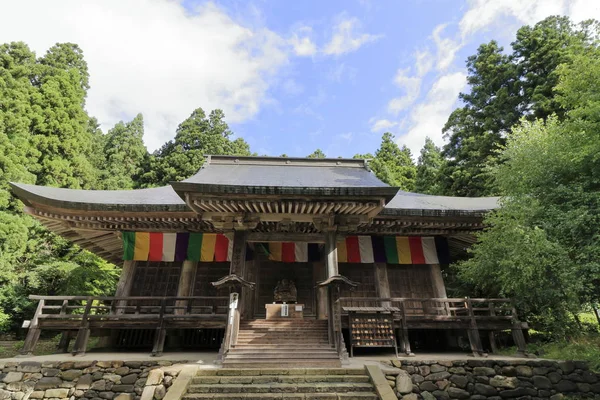 Salón Principal Risshaku Yamadera Yamagata Japón — Foto de Stock