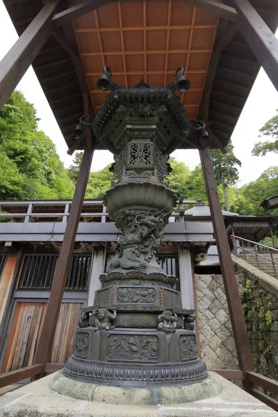 日本山形 Risshaku 金灯笼 — 图库照片