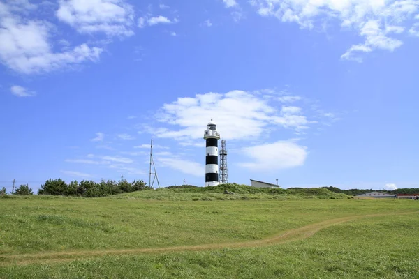 Faro Nyudozaki Oga Akita Japón — Foto de Stock